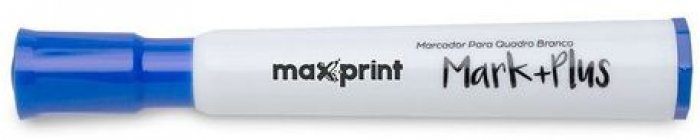 Pincel Quadro Branco Mark Slim Maxprint Azul 709156