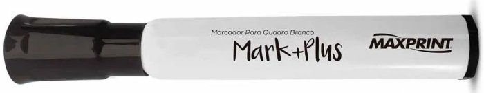 Pincel Quadro Branco Mark Slim Maxprint Preto 709122