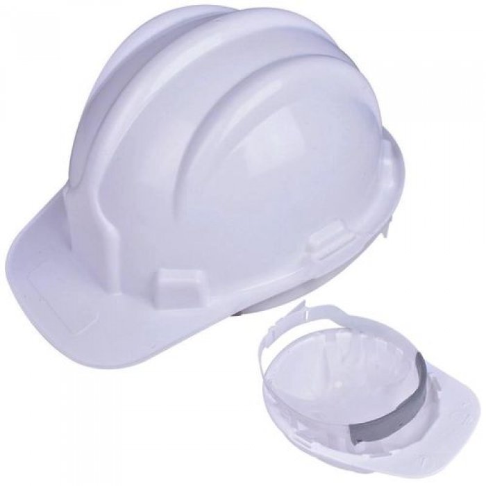 Capacete Plastcor Plt com Suspensao Branco Ca31469 Epi