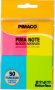 Bloco Adesivo *Pimaco* 38X51MM Peq 4 Cores Multneon