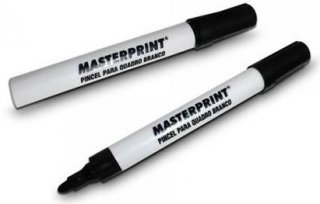 Pincel Quadro Branco * Masterprint Preto Mp619