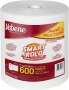 Pano Multiuso Rolo **240Mt** C/600 28X40Cm Branco Smart Vabene Picote