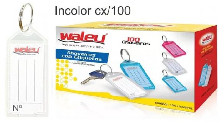 Chaveiros CX/100 Cristal Maxcril