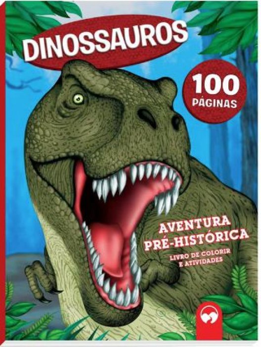 Livro ** Atividades/Colorir 100 Dinossauros Vale das Letras