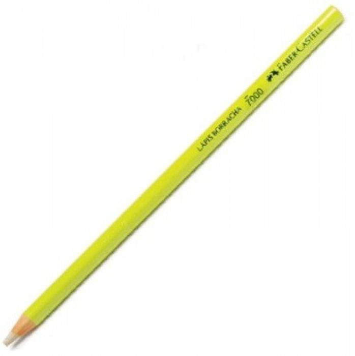 Lapis Borracha Amarelo Faber-Castell Of/7000