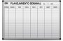 Quadro Branco Formica 3Mm 90X120 Mold Al. *planejamento Semanal