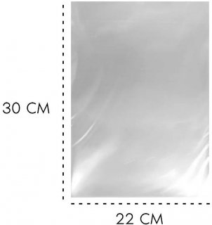 Saco Plastico Pp N07 22X30Cm Pct/50 Vabene