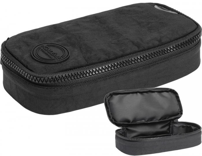 Estojo Box Mini Tilibra Academie Preto 347248