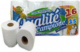 Papel Hig. Qualite F.dupla ***pct/16*** 30M** 10Cm