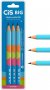 Lapis Preto CIS Big Jumbo Triangular Hb Bl/3