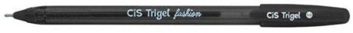 Caneta CIS Trigel Fashion 1.0 Preta 76.0600 Unidade