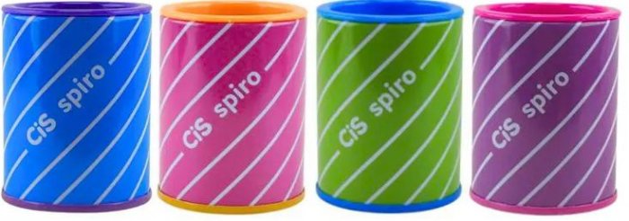 Apontador CIS Spiro Lata C/Dep.Sort. 2 Furos Jumbo 5.7183