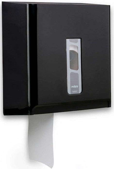 Suporte Papel Higienico Rolao Street Preto