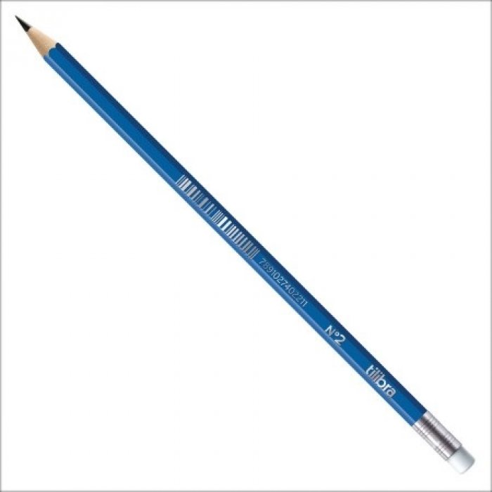 Lapis Preto Tilibra Sextavado C/Borracha N2