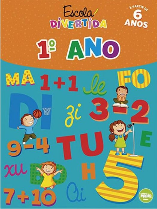 Livro Cartilha 1 Ano Portugues Matematica Ciencias - Magic Kids