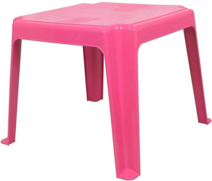 Mesinha/Mesa Infantil Decorada Rosa - Antares
