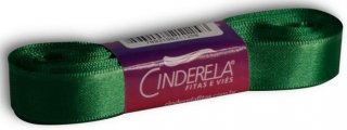 Fita Cetim 15Mm X 10 Mt Verde Bandeira Cinderela