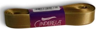 Fita Cetim 15Mm X 10 Mt Dourada/ouro Cinderela