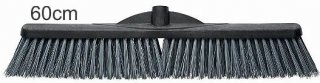 Vassoura Larga 60Cm *s/cabo* Cerdas Macias Bettanin *sem Cabo* 9064D Superpro