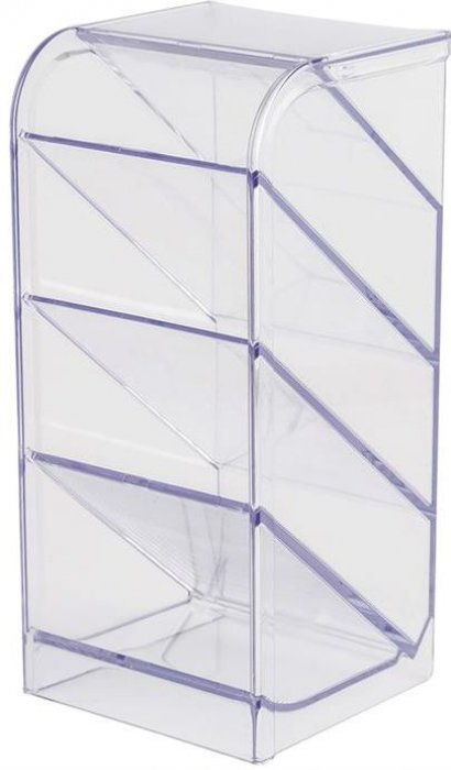 Porta Canetas Organizador Diagonal Cristal Maxcril 10330018
