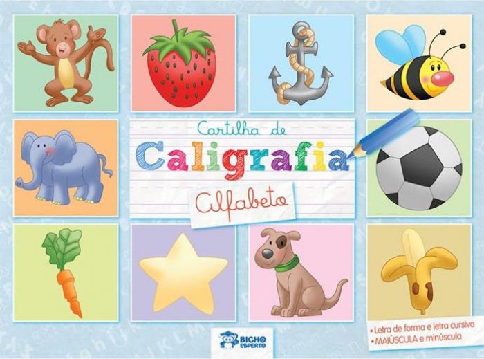 Livro Pedagogico Caligrafia Alfabeto Bicho Esperto BE5878