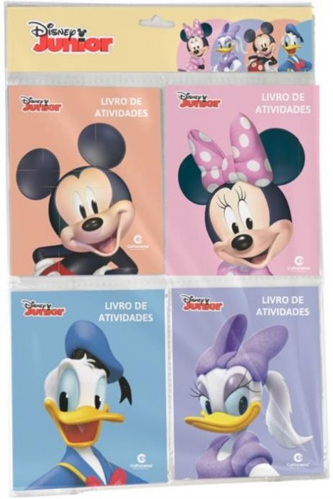 Livro Atividades Mickey C/4 Solapa 24P Culturama
