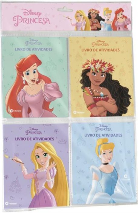 Livro Atividades Princesas C/4 Solapa 24P Culturama