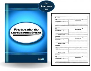 Livro Protocolo Correspondencia 104Fls 10020 Sd