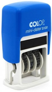 Carimbo Datador 4Mm Automatico Azul Carbrink