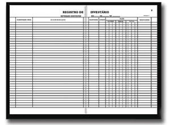 Livro Registro Inventario 5715 Sd