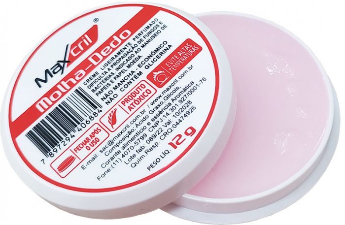 Molha Dedo Vermelho Maxcril 12GR 10160002
