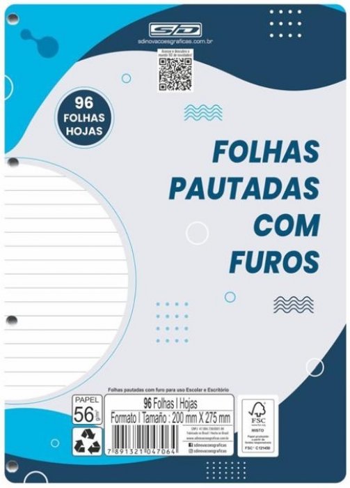 Monobloco 96 Fls Branco Animativa 200X275  10323