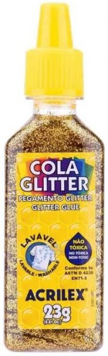 Cola Gliter Ouro 201 Acrilex 23GR