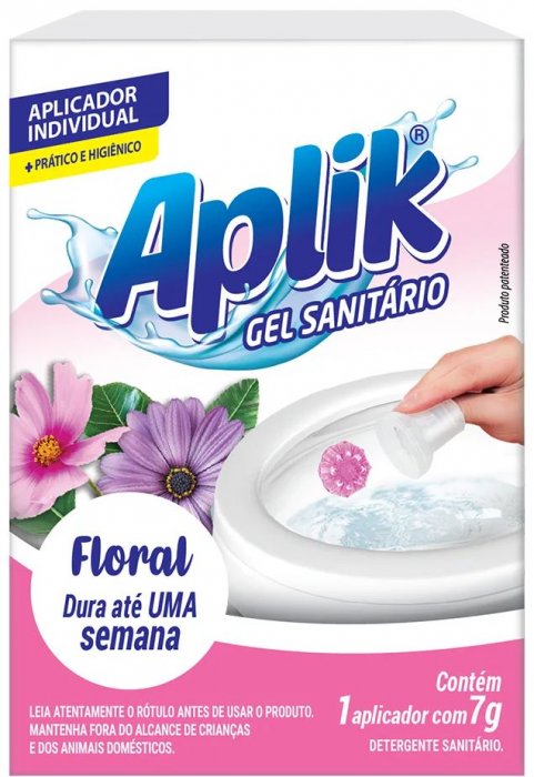 Gel Adesivo Sanitario Floral Aplik 7G