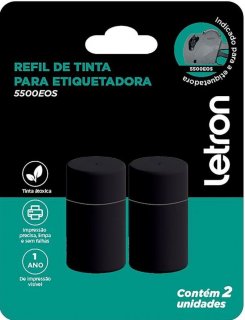 Rolete Tinteiro *c/2* Etiquetadora Preco Letron 5500Eos  Pct/2