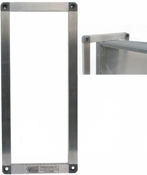 Suporte Isoflex/Visiflex Parede Aluminio A4R/A3P P/10 Pastas