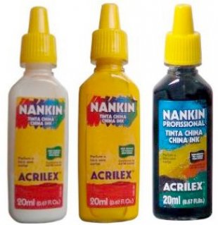 Tinta Nankim/nanquim 20Ml Preto Acrilex 520