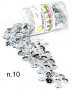 Lantejoula N10 2Gr Metalizada Prata - *grande* Lantecor