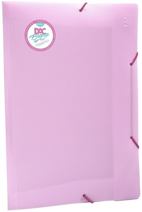 Pasta Aba Poliprop. 05MM Fina - Rosa Breeze 801PP-RS DAC