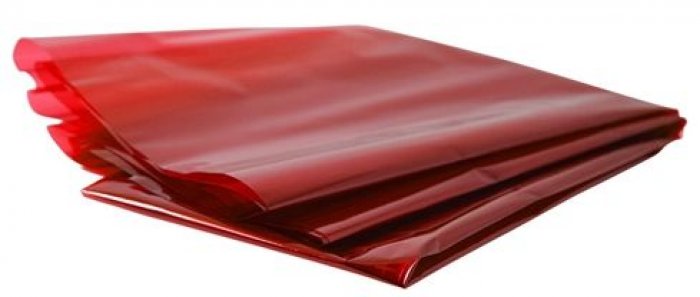 Papel Celofane  *vermelho*  90X100Cm