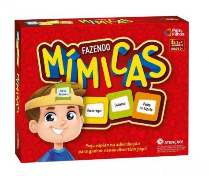 Jogo Fazendo Mimicas  Pais e Filhos