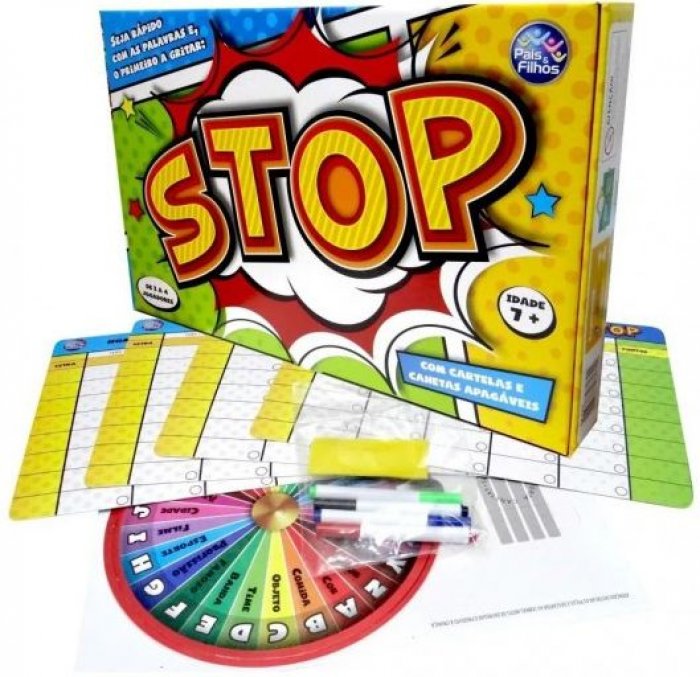 Jogo Stop 7172 Pais e Filhos