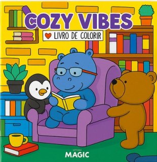 Livro ** Colorir Bobbie Goods Cozy Vibes 48PAG 180G - Magic