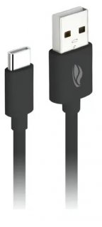 Cabo USB Celular / USB C 2.0 - Preto 2M 3AH C3TECH Cb-C20BK