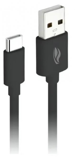 Cabo USB Celular / USB C 2.0 - Preto 2M 3AH C3TECH Cb-C20BK