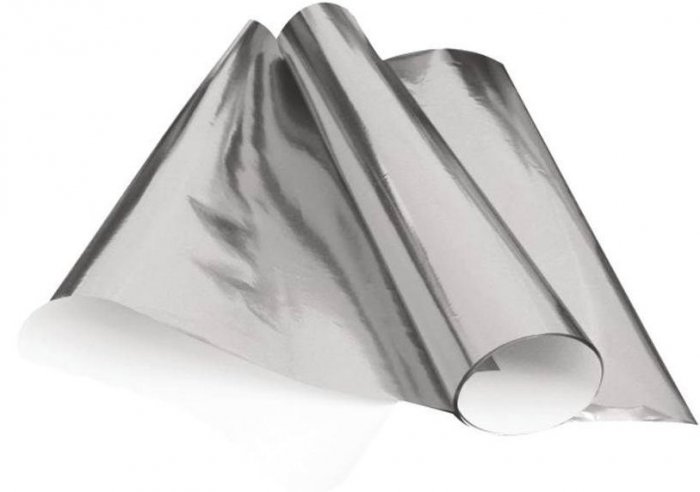 Papel Laminado Prata 45X59