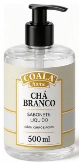 Sabonete Liquido Pump 500Ml Coala - Cha Branco