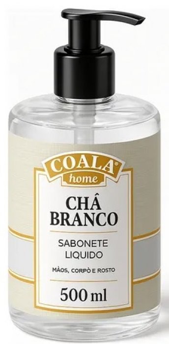Sabonete Liquido Pump 500Ml Coala - Cha Branco