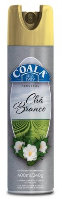 Bom Ar Aerosol Coala Cha Branco 400ML/240G