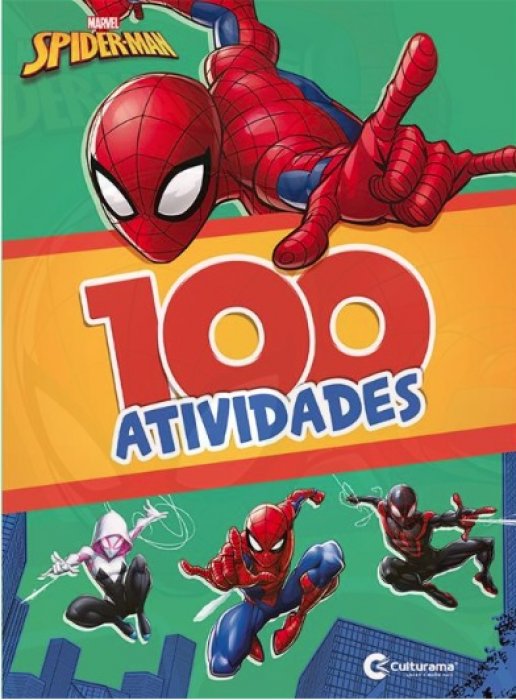 Livro Atividades/Colorir 100 Spider Man - Culturama